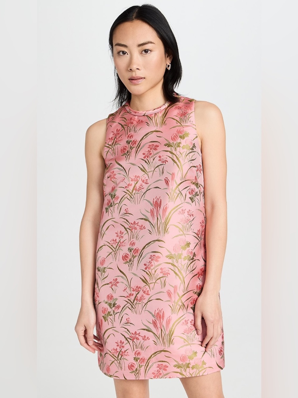 Cara Cara Mackenzie Dress in pink jacquard - size XS